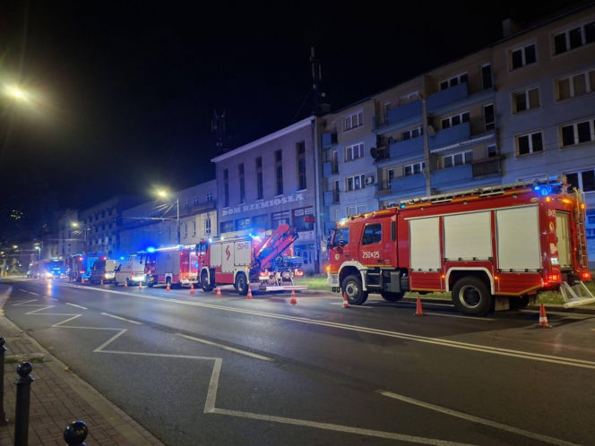 Zawalenie się budynku liceum w Częstochowie