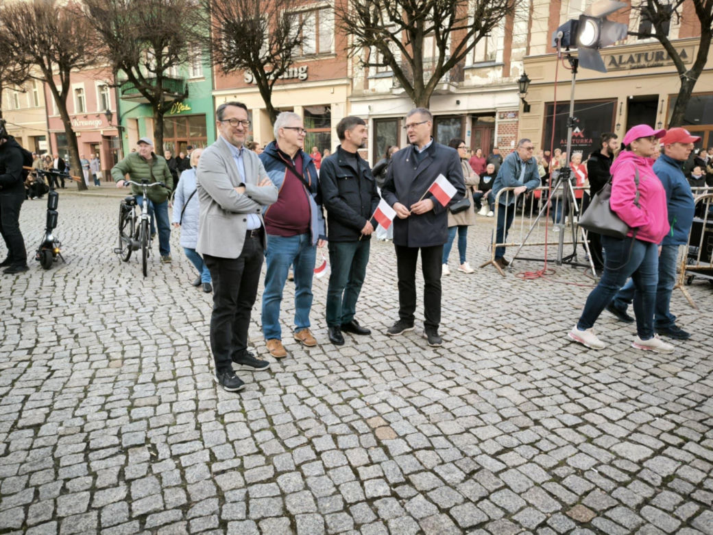 Trzaskowski w Lesznie 