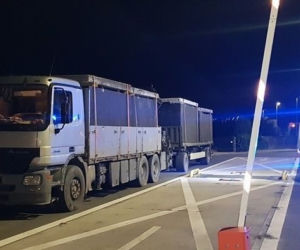 Przeciążone ciężarówki zatrzymane przez ITD