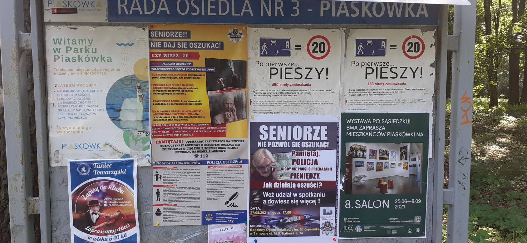 Tarnowscy policjanci ostrzegają seniorów przed oszustami