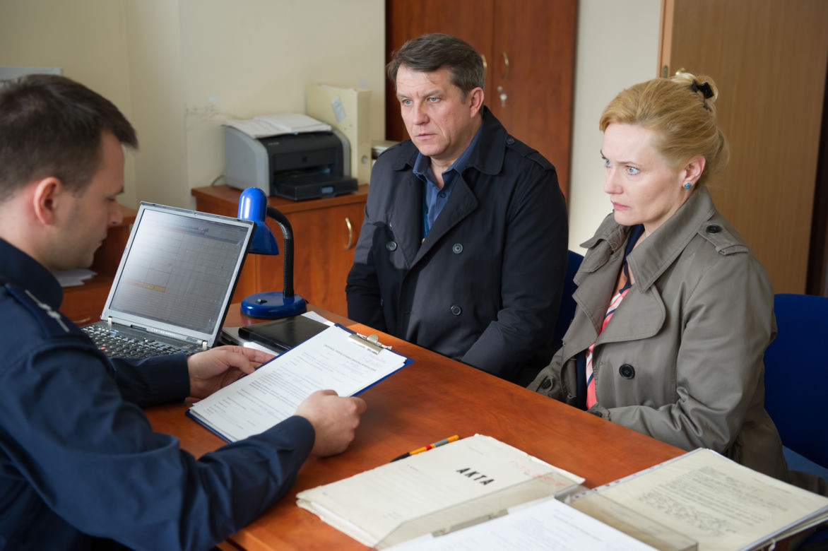 Na Wspólnej odc. 2134. Danuta (Lucyna Malec), Marek (Grzegorz Gzyl)