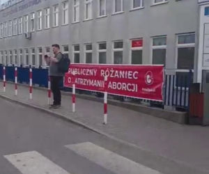 Różaniec przed szpitalem w Lublinie