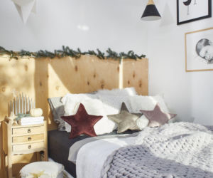 Sypialnia w świątecznej odsłonie