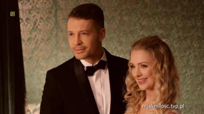M jak miłość odcinek 1290, Asia (Barbara Kurdej-Szatan), Tomek (Adnrzej Młynarczyk)