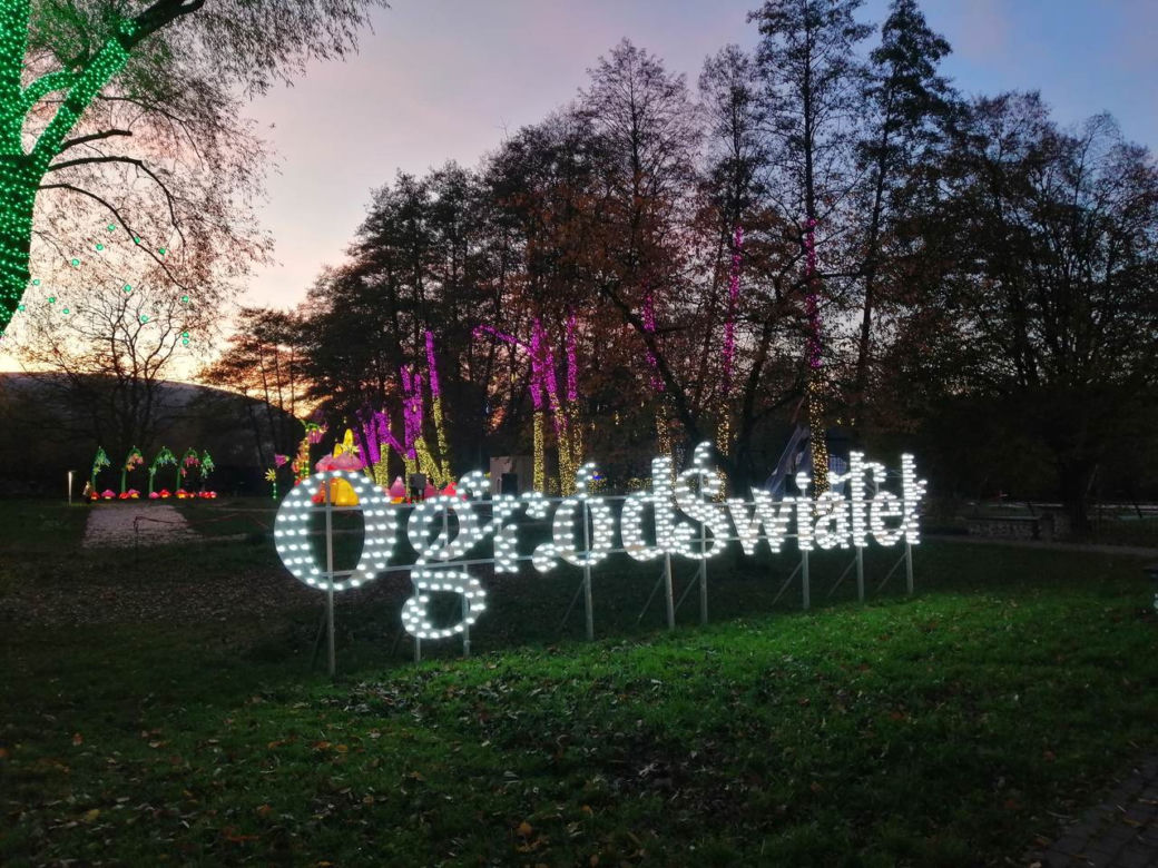 Ogród Świateł Kraków Piotruś Pan i Nibylandia 