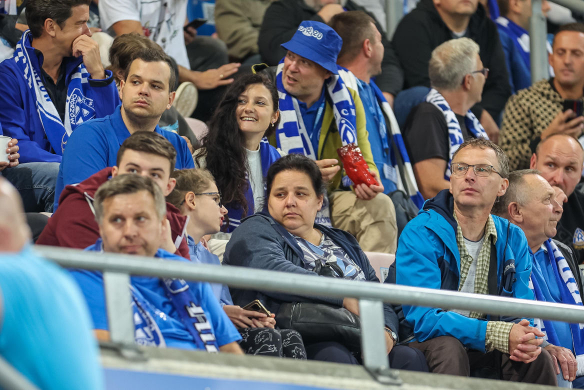 Kibice na meczu Ruch Chorzów - Stal Mielec