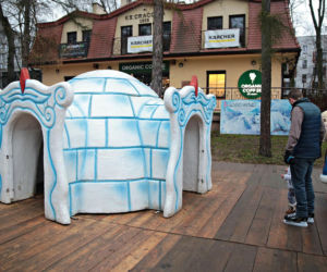 Lodowisko w Parku Jordana w Krakowie