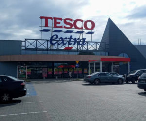 Ostatnie chwile działalności hipermarketu Tesco w Szczecinie