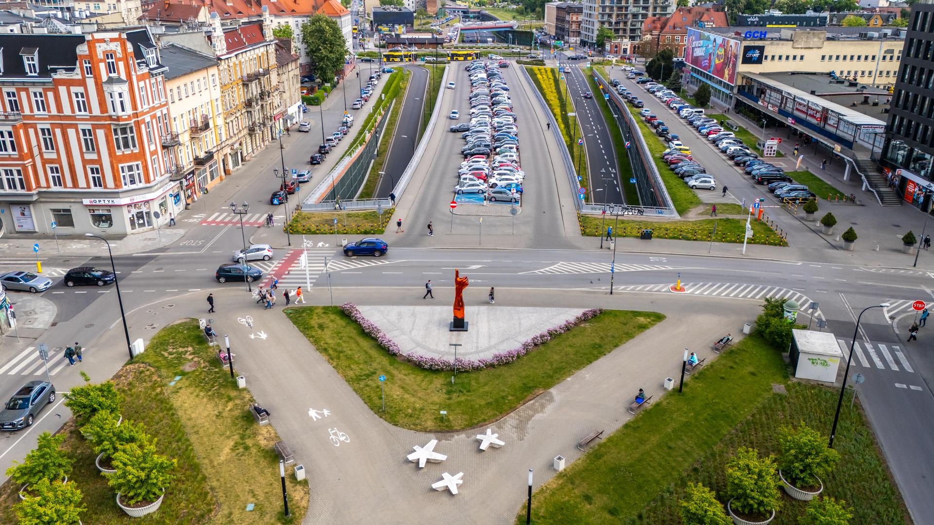 Skwer Europejski, Gliwice