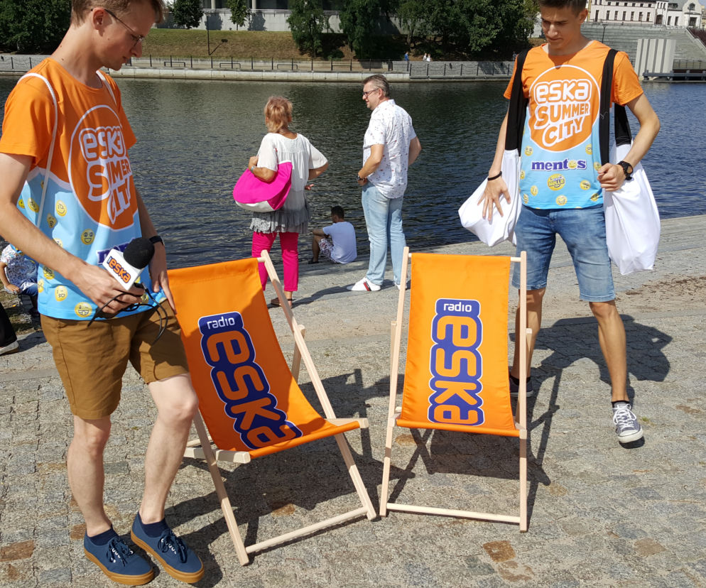 ESKA Summer City 2018. Wakacyjny relaks na leżaku w centrum miasta? Są chętni?
