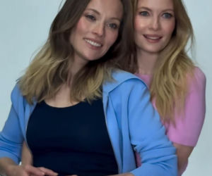 Barwy szczęścia nowy sezon sesja. Dominika (Karolina Chapko), Renata (Anna Mrozowska)
