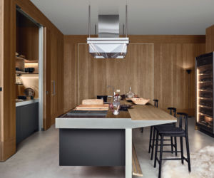 wyspa kuchenna Lignum et Lapis, Arclinea