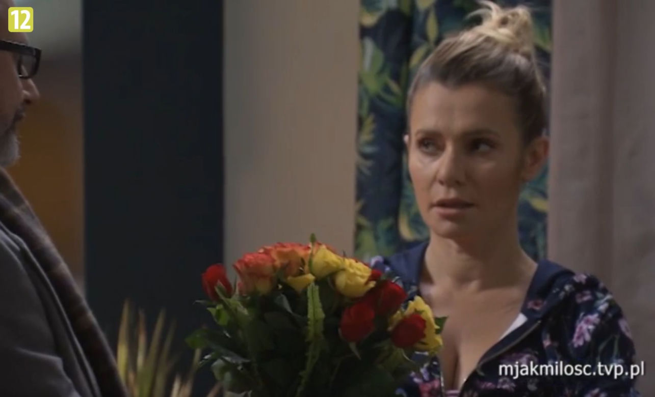 M jak miłość: Sandra (Anna Oberc), Werner (Jacek Kopczyński)