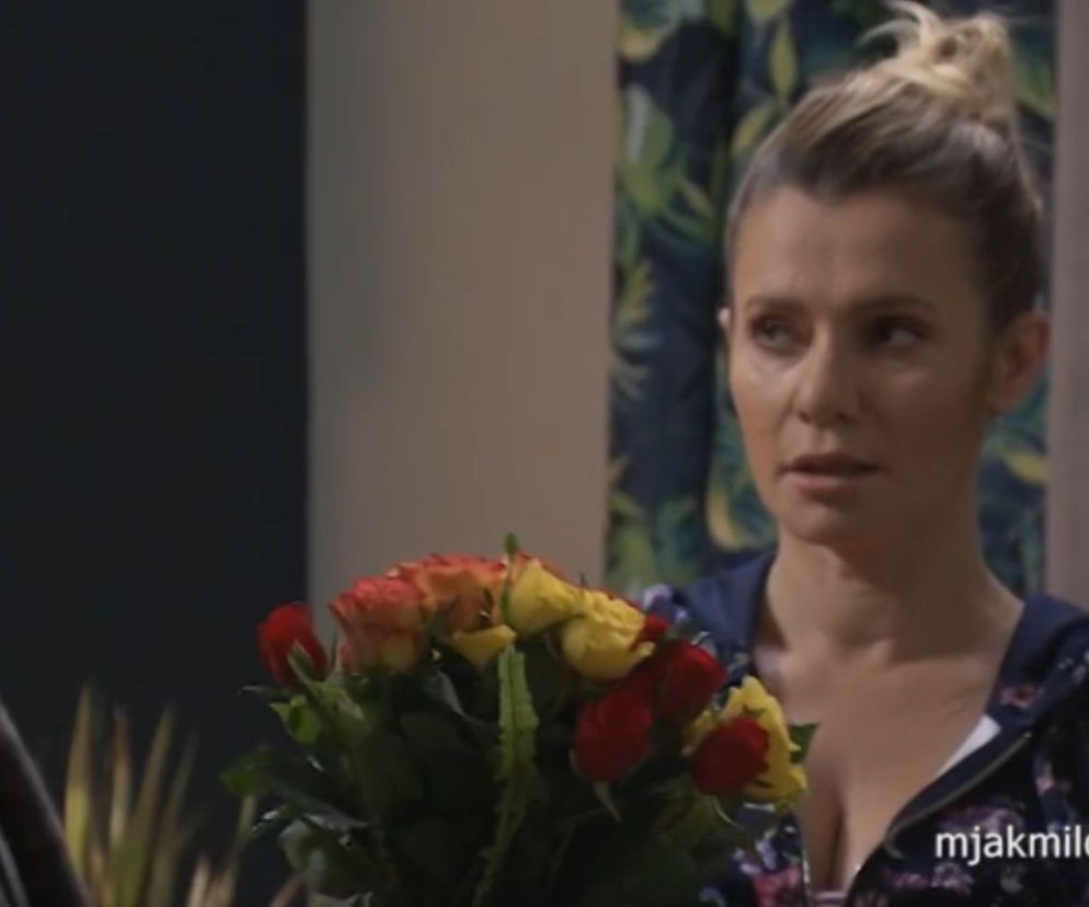 M jak miłość: Sandra (Anna Oberc), Werner (Jacek Kopczyński)