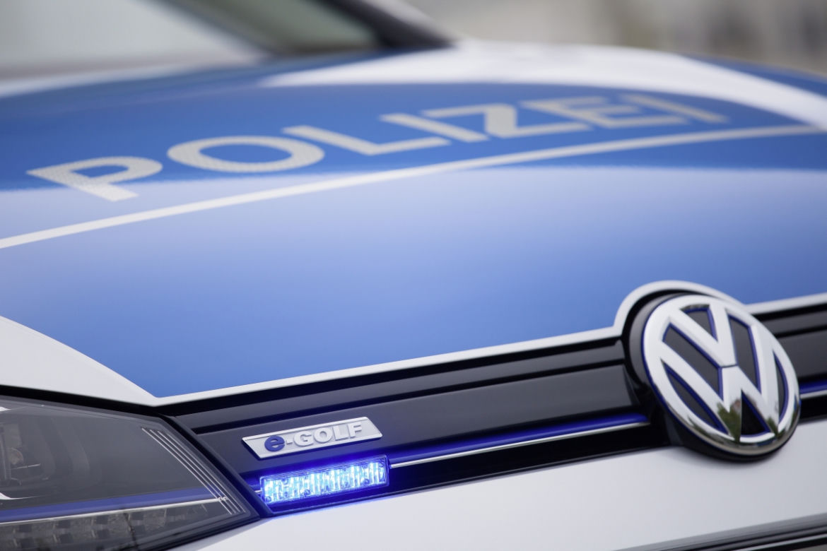 Radiowóz Volkswagen e-Golf 