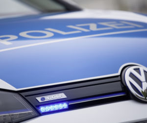Radiowóz Volkswagen e-Golf 