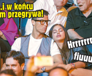 Ronaldo usypia Irinę