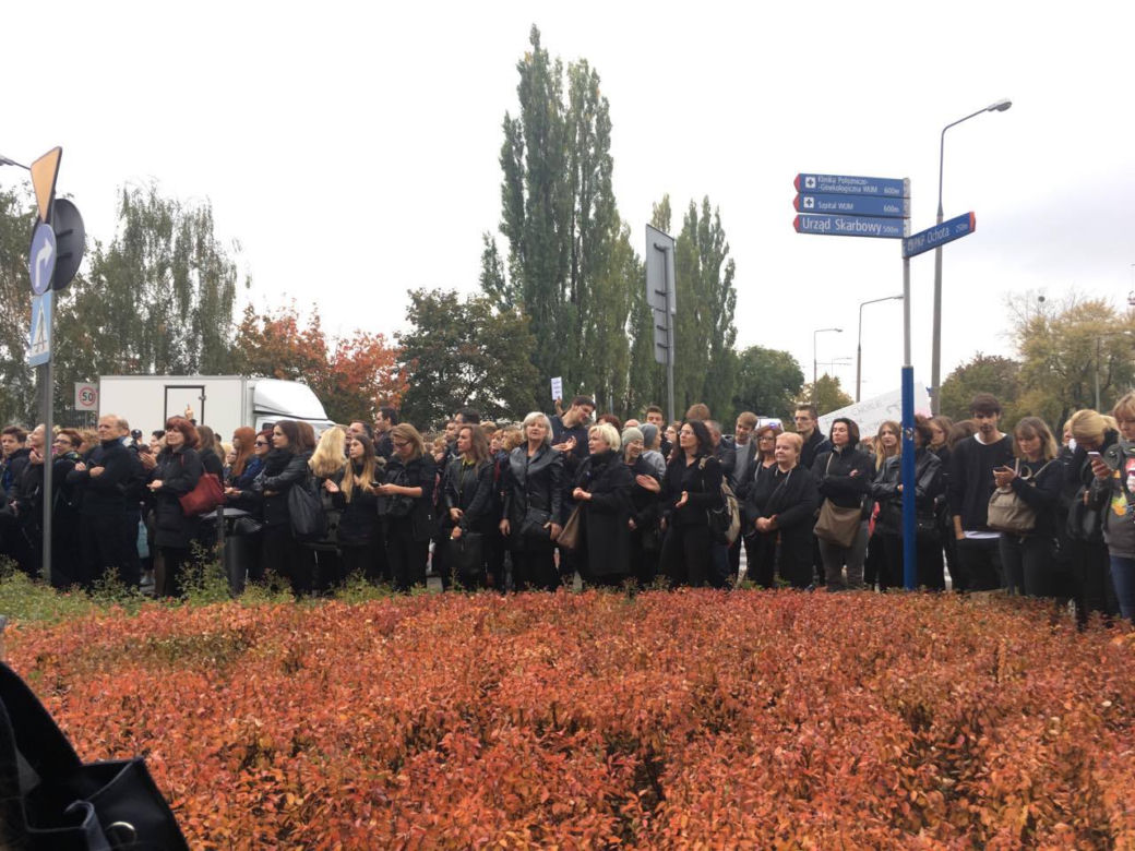 Czarny protest, czarny poniedziałek, strajk kobiet 3.10
