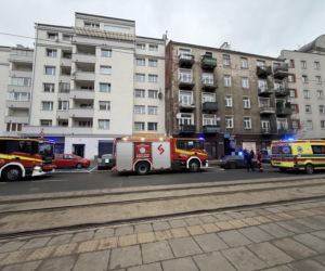Tragiczny pożar na Pradze-Północ. Zwęglone zwłoki w mieszkaniu. Dwie osoby ranne w tym dziecko