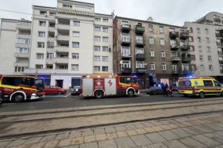 Tragiczny pożar na Pradze-Północ. Zwęglone zwłoki w mieszkaniu. Dwie osoby ranne w tym dziecko