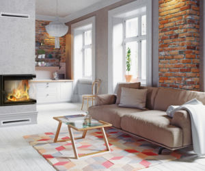 Kominek z wyłożeniem Termotec