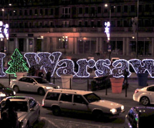 Warszawa nocą - iluminacja
