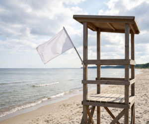 Sinice Chłopy. Czy w Chłopach można się kąpać 14.07? Flaga, warunki pogodowe