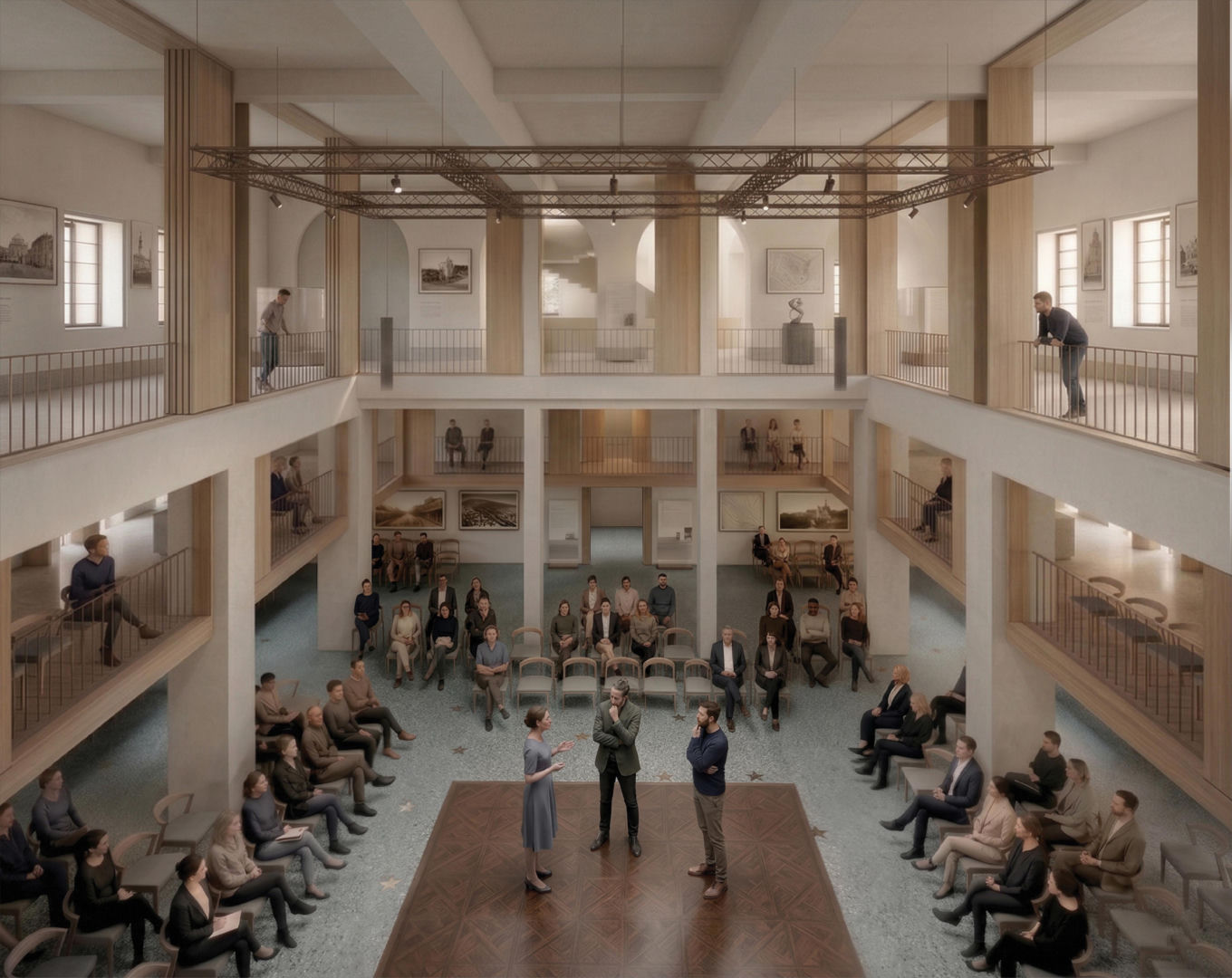 Przebudowa Dawnej Synagogi w Kielcach - zwycięski projekt