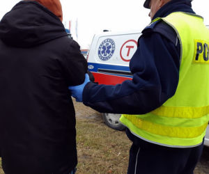 Bielsk Podlaski. Próba przemytu migrantów w karetce [ZDJĘCIA]