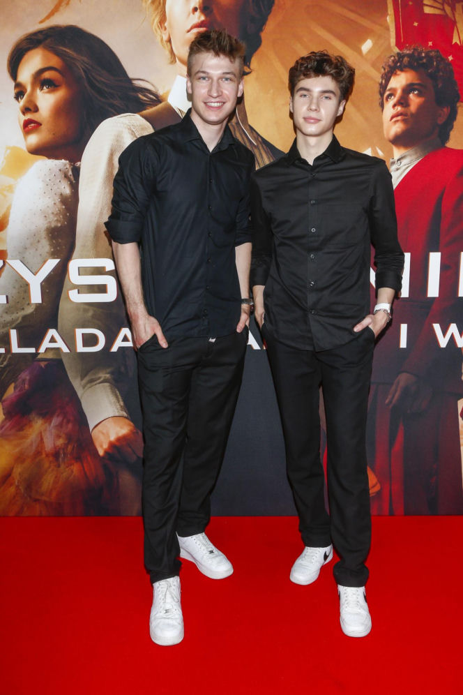 Charazinsky i jego aktualny partner Piotr Biernacki