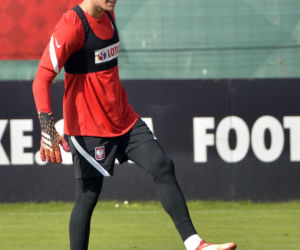 Trening reprezentacji na stadionie Legii