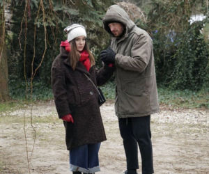 Barwy szczęścia odc. 2454. Andrzej Romanowski (Maciej Jachowski), Agata (Natalia Zambrzycka)