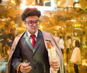 Dawid Ogrodnik w Prałacie