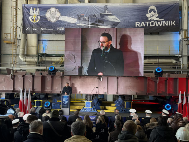 Budowa Ratownika ruszyła na dobre. Nowoczesny okręt wzmocni Marynarkę Wojenną