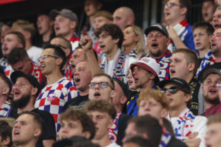 Górnik Zabrze - AS Monaco: Zdjęcia kibiców i zawodników z meczu eliminacji Ligi Konferencji