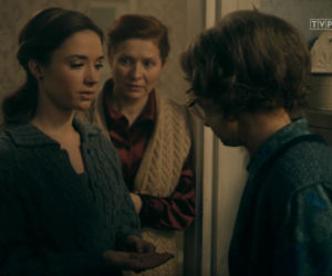 Stulecie Winnych 4, odc. 43: Andzia (Barbara Wypych), Ania (Urszula Grabowska), Ewa (Sonia Mietielica)