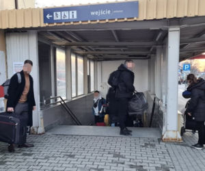 Wojna na Ukrainie. Pociąg z Kijowa przyjechał do Przemyśla