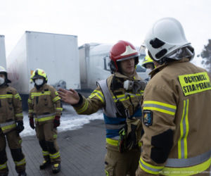 Pożar hali pod Poznaniem