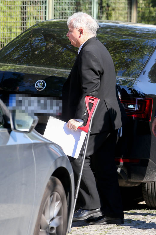 Tak CIERPI Kaczyński