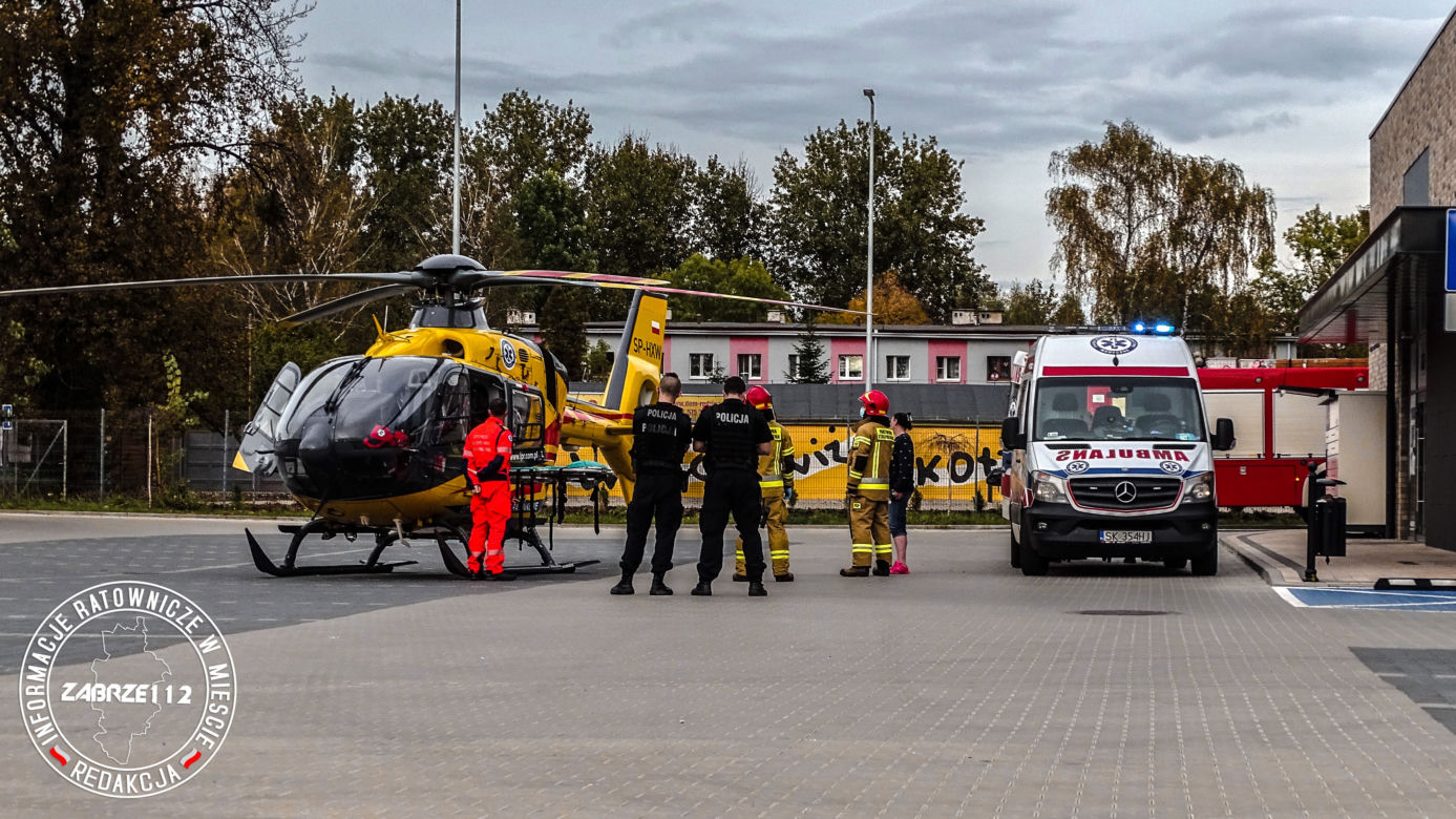 Wypadek przy torach w Zabrzu. 14-letni chłopiec był reanimowany