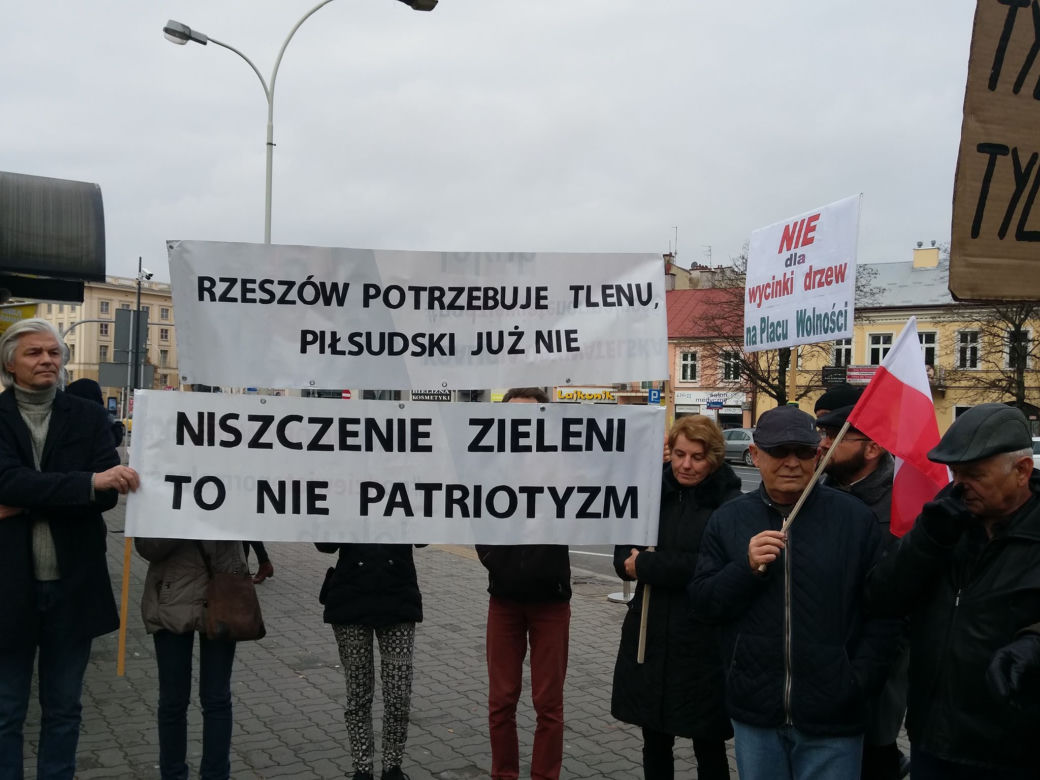Piłsudski już odsłonięty