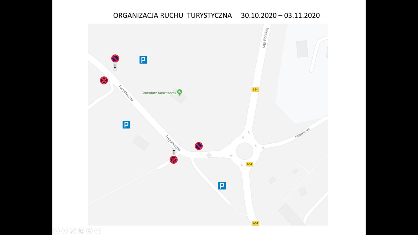 Wszystkich Świętych 2020. Organizacja ruchu w pobliżu cmentarzy w Toruniu