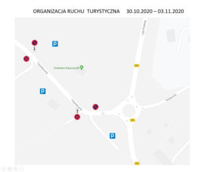 Wszystkich Świętych 2020. Organizacja ruchu w pobliżu cmentarzy w Toruniu
