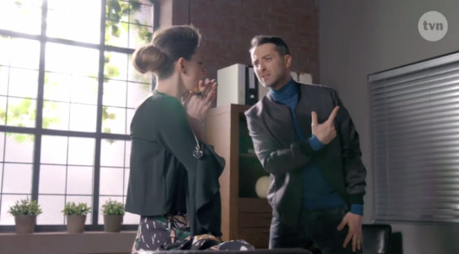 Singielka odcinek 66, Mikołaj (Filip Bobek), Malena (Laura Breszka)