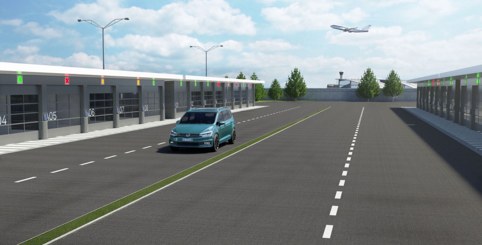 Robot parkingowy Stanley Robotics