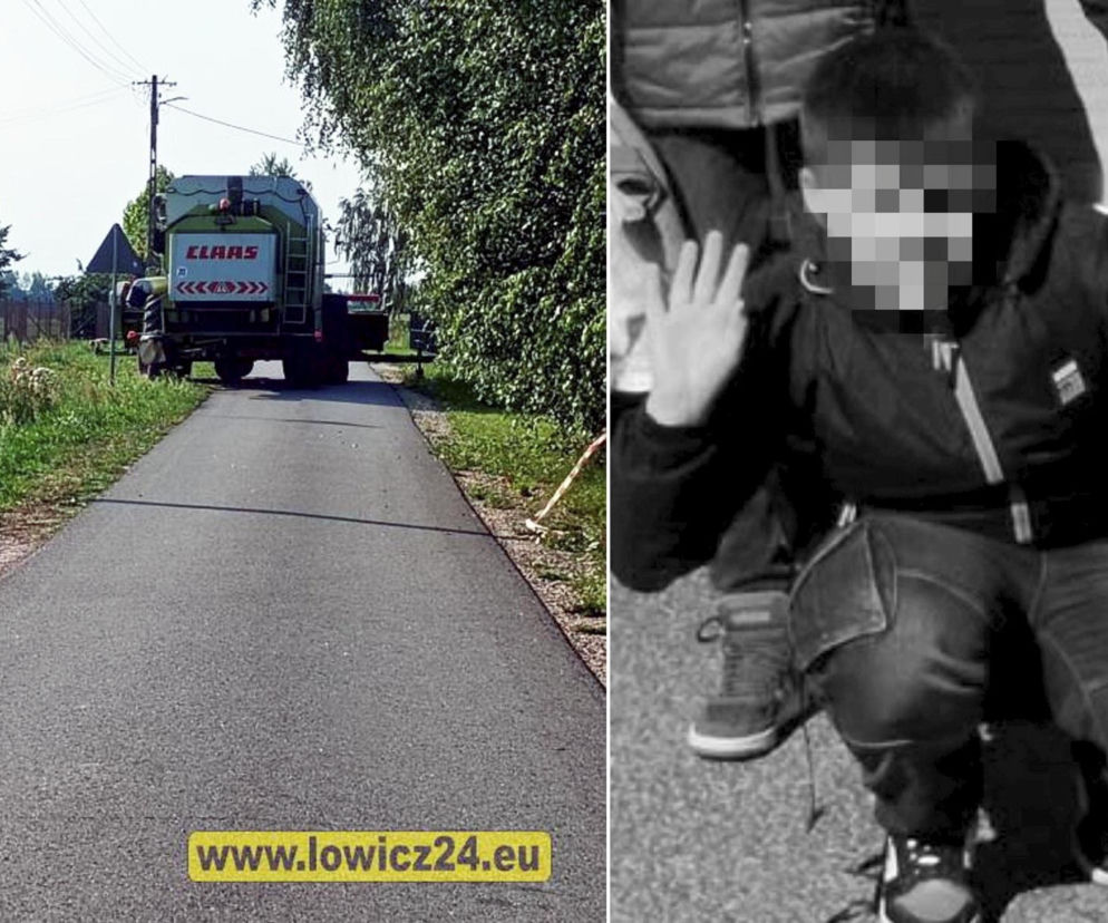 11-letni Wojtek wjechał pod kombajn. Tłumaczenie kierowcy potężnej maszyny rolniczej szokuje