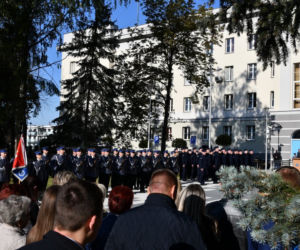 Ślubowanie nowych funkcjonariuszy podlaskiej policji