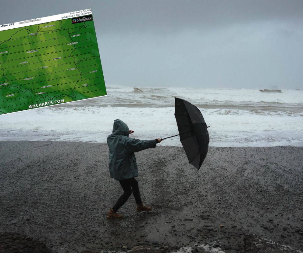 OSTATNI tak ciepły dzień w tym roku. Idzie POTĘŻNE załamanie pogody. Temperatura OSTRO w dół. Będzie też padać