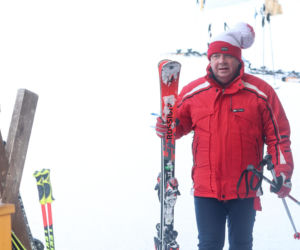 Michał Wójcik z PiS szaleje na nartach