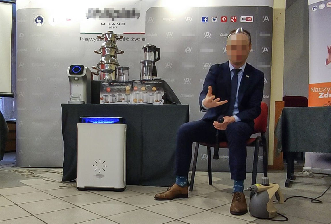 We Włocławku rozdają za darmo maszynę. która ma zabić koronawirusa